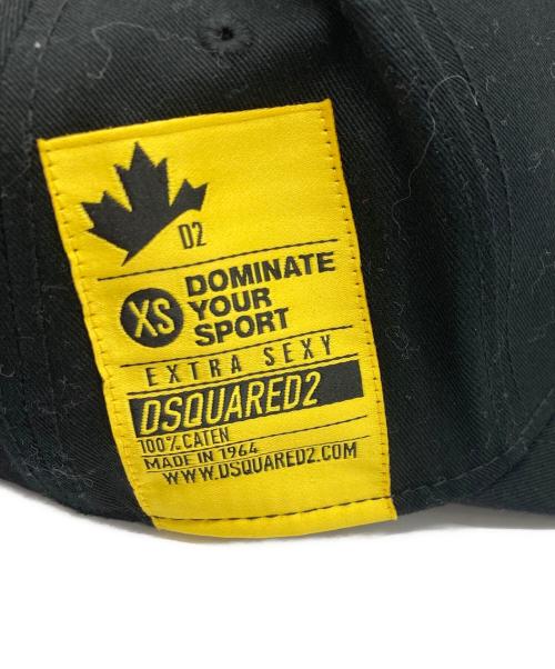 DSQUARED2（ディースクエアード）DSQUARED2 (ディースクエアード) ダメージ加工キャップの古着・服飾アイテム