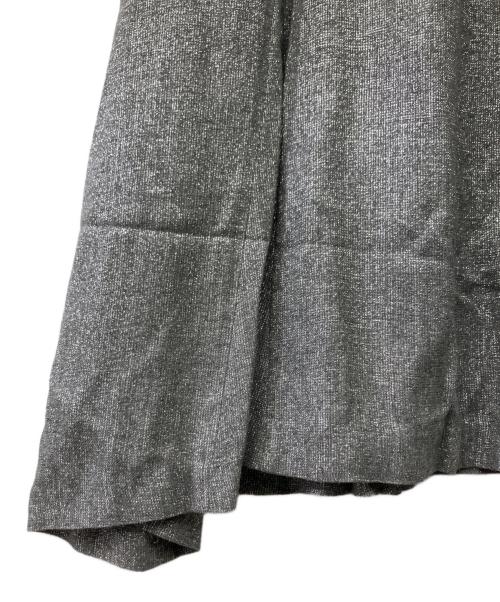 GRACE CLASS（グレースクラス）GRACE CLASS (グレースクラス) シャイニーフレアスカート グレー サイズ:36の古着・服飾アイテム