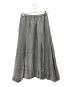 GRACE CLASS（グレースクラス）の古着「シャイニーフレアスカート」｜グレー