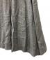 中古・古着 GRACE CLASS (グレースクラス) シャイニーフレアスカート グレー サイズ:36：4000円