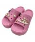 crocs（クロックス）の古着「厚底サンダル」｜ピンク