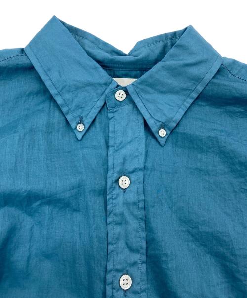 THE SHINZONE（ザ シンゾーン）THE SHINZONE (ザ シンゾーン) SHEER DADDY SHIRTS 23MMSBL09 ブルー サイズ:RSの古着・服飾アイテム