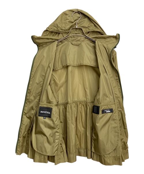 DUVETICA（デュベティカ）DUVETICA (デュベティカ) Aラインジャケット カーキ サイズ:38の古着・服飾アイテム