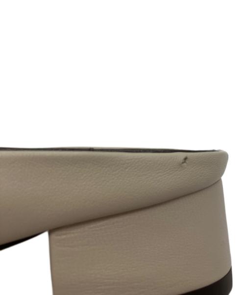 DRESSTERIOR（ドレステリア）DRESSTERIOR (ドレステリア) ポインテッドトゥミュール ベージュ サイズ:22.5の古着・服飾アイテム