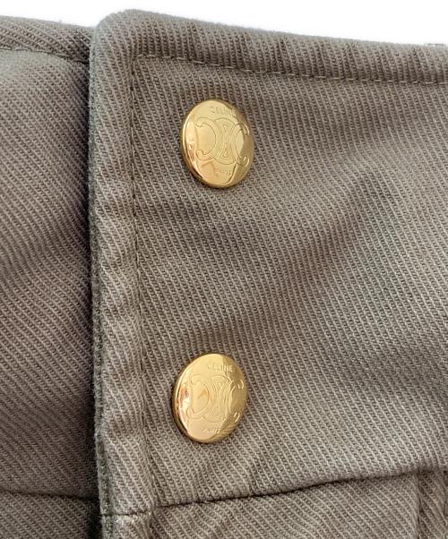 CELINE（セリーヌ）CELINE (セリーヌ) 中綿ジャケット オリーブ サイズ:34の古着・服飾アイテム