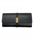 CELINEセリーヌ）の古着「ラージウォレット」｜ブラック