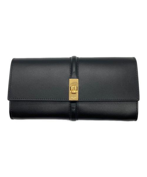 CELINE（セリーヌ）CELINE (セリーヌ) ラージウォレット ブラックの古着・服飾アイテム