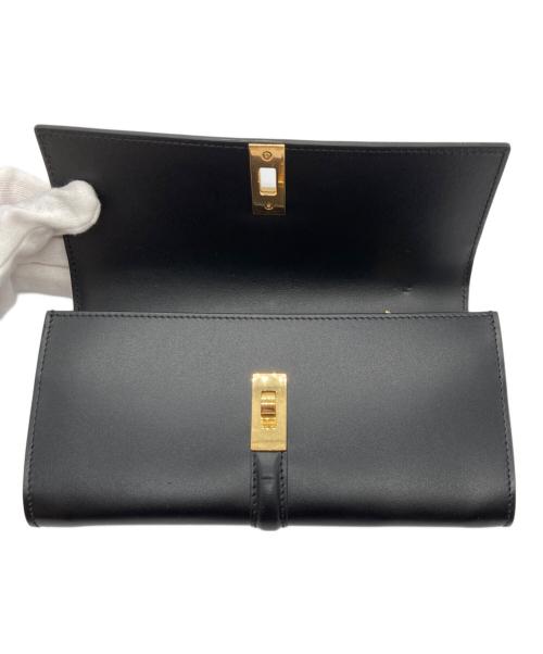 CELINE（セリーヌ）CELINE (セリーヌ) ラージウォレット ブラックの古着・服飾アイテム