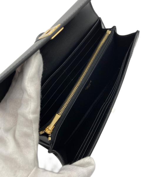 CELINE（セリーヌ）CELINE (セリーヌ) ラージウォレット ブラックの古着・服飾アイテム