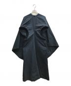 HARUNOBUMURATAハルノブ ムラタ）の古着「サークルカットデザインワンピース」｜ネイビー