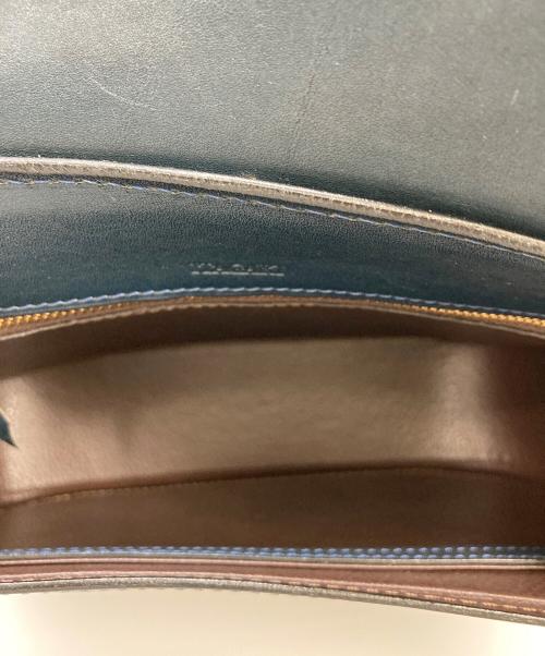 ITAGAKI（イタガキ）ITAGAKI (イタガキ) 鞍ショルダーバッグ ネイビーの古着・服飾アイテム