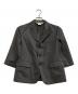 COMME des GARCONS COMME des GARCONS（コムデギャルソン コムデギャルソン）の古着「7分袖ウールテーラードジャケット」｜グレー