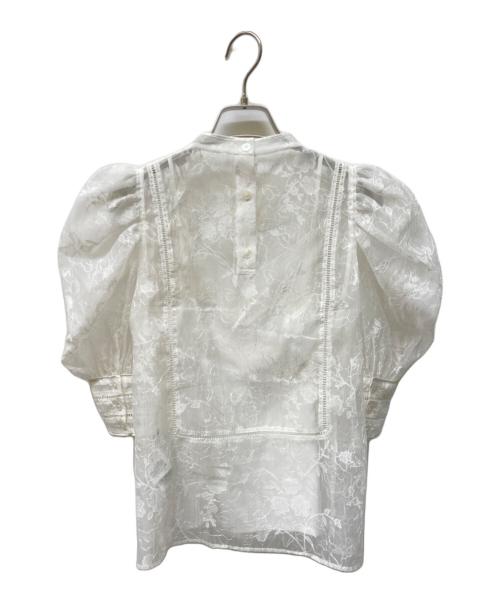 Snidel（スナイデル）Snidel (スナイデル) 23SS チャイナライクブラウス ホワイト サイズ:FREEの古着・服飾アイテム
