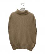 anuansアニュアンス）の古着「マルチウールアームウォーマーセットニットプルオーバー 1523511357-1」｜ベージュ