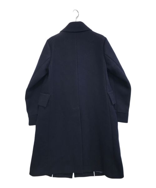 JIL SANDER（ジルサンダー）JIL SANDER (ジルサンダー) オーバーサイズウールコート ネイビー サイズ:48の古着・服飾アイテム