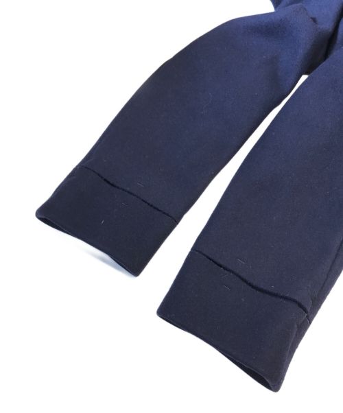 JIL SANDER（ジルサンダー）JIL SANDER (ジルサンダー) オーバーサイズウールコート ネイビー サイズ:48の古着・服飾アイテム