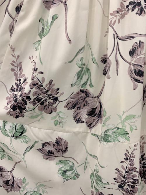 HER LIP TO（ハーリップトゥ）HER LIP TO (ハーリップトゥ) Full Of Love Long Dress ホワイト×パープル サイズ:Sの古着・服飾アイテム