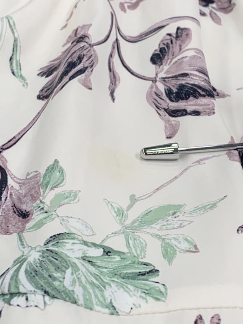 HER LIP TO（ハーリップトゥ）HER LIP TO (ハーリップトゥ) Full Of Love Long Dress ホワイト×パープル サイズ:Sの古着・服飾アイテム