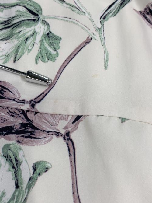 HER LIP TO（ハーリップトゥ）HER LIP TO (ハーリップトゥ) Full Of Love Long Dress ホワイト×パープル サイズ:Sの古着・服飾アイテム