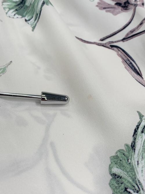 HER LIP TO（ハーリップトゥ）HER LIP TO (ハーリップトゥ) Full Of Love Long Dress ホワイト×パープル サイズ:Sの古着・服飾アイテム