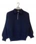 COMME des GARCONS HOMME（コムデギャルソン オム）の古着「ハーフジップニット」｜ネイビー