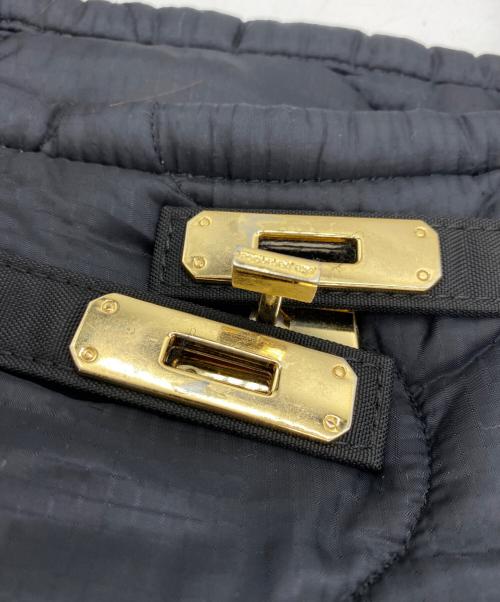 SITA PARANTICA（シータパランティカ）sita parantica (シータパランティカ) キルティングトートバッグ ブラックの古着・服飾アイテム