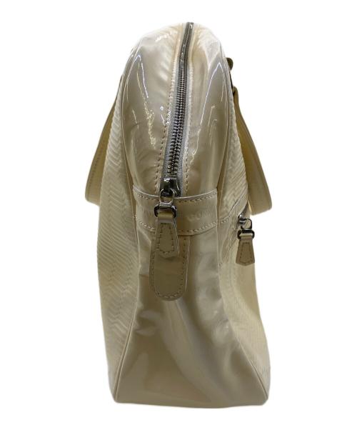 JACQUES LE CORRE（ジャックルコー）JACQUES LE CORRE (ジャックルコー) LISBON SMALL バッグ アイボリーの古着・服飾アイテム
