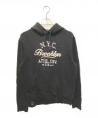 POLO RALPH LAURENポロ・ラルフローレン）の古着「プルオーバーパーカー」｜ブラック