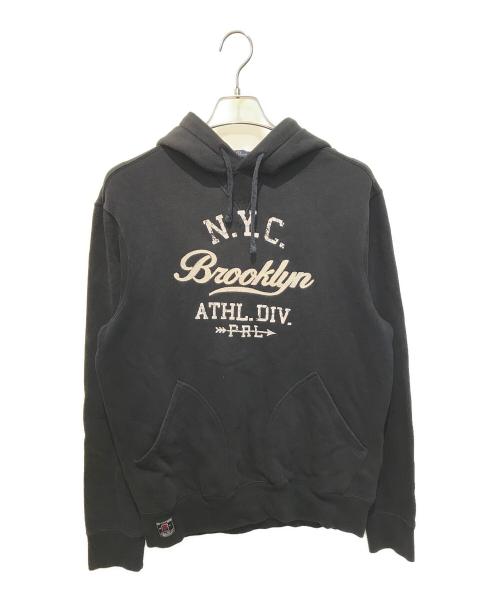 POLO RALPH LAUREN（ポロ・ラルフローレン）POLO RALPH LAUREN (ポロ・ラルフローレン) プルオーバーパーカー ブラック サイズ:Mの古着・服飾アイテム