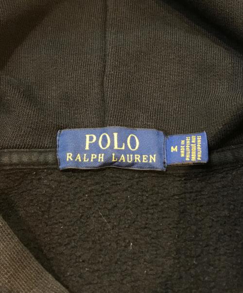 POLO RALPH LAUREN（ポロ・ラルフローレン）POLO RALPH LAUREN (ポロ・ラルフローレン) プルオーバーパーカー ブラック サイズ:Mの古着・服飾アイテム