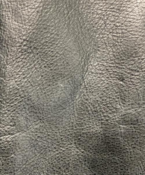 GAP（ギャップ）GAP (ギャップ) カウレザージャケット ブラック サイズ:Mの古着・服飾アイテム