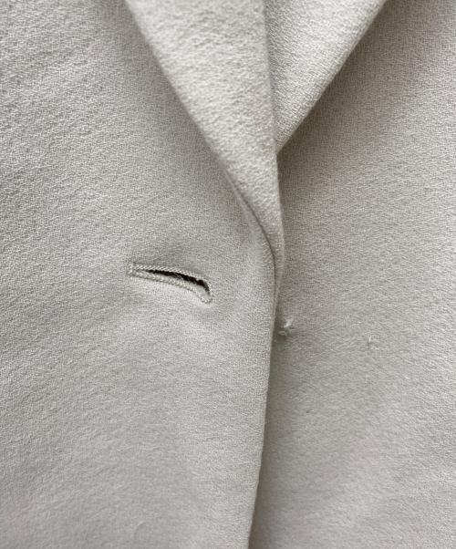 23区 lab（ニジュウサンクラボ）23区 lab (ニジュウサンクラボ) ウールダブルジョーゼット ジャケット コート アイボリー サイズ:38の古着・服飾アイテム