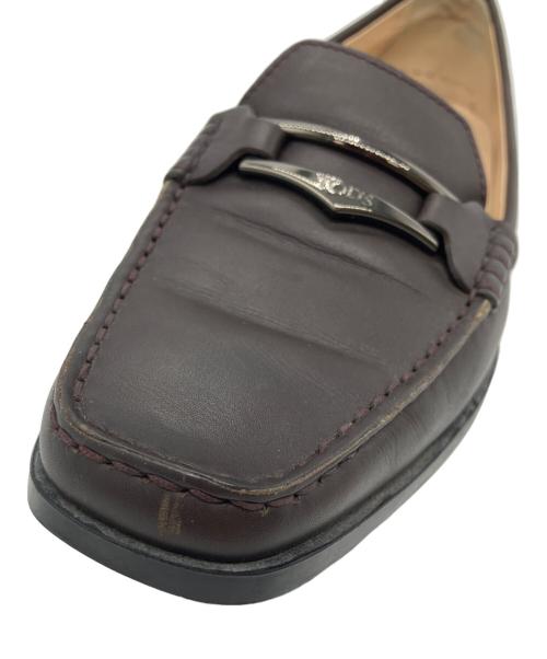TOD'S（トッズ）TOD'S (トッズ) ドライビングシューズ　ローファー ブラウン サイズ:38の古着・服飾アイテム