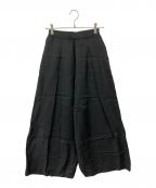 NEARBYME×Plageニアーバイミー×プラージュ）の古着「別注 SILKY ワイドパンツ」｜ブラック