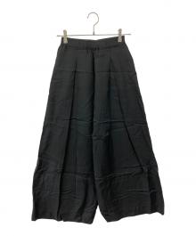 NEARBYME×Plage（ニアーバイミー×プラージュ）の古着「別注 SILKY ワイドパンツ」｜ブラック