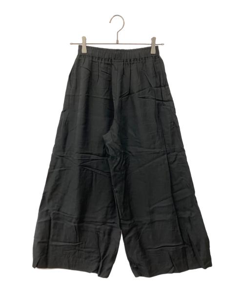 NEARBYME（ニアーバイミー）NEARBYME (ニアーバイミー) Plage (プラージュ) 別注 SILKY ワイドパンツ ブラック サイズ:Freeの古着・服飾アイテム