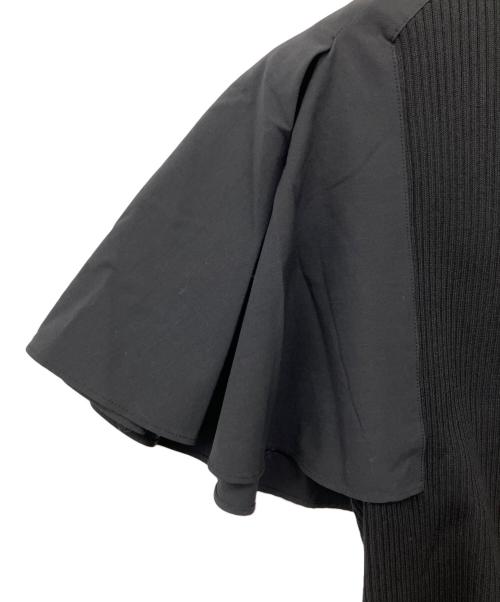 l'heritage martinique（レリタージュ マルティニーク）l'heritage martinique (レリタージュ マルティニーク) タックスリーブニット ブラック サイズ:Fの古着・服飾アイテム