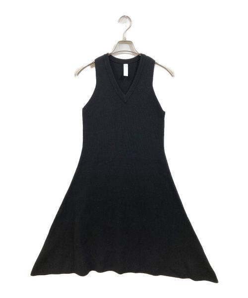 CFCL（シーエフシーエル）CFCL (シーエフシーエル) ノースリーブニットワンピース ブラック サイズ:1の古着・服飾アイテム