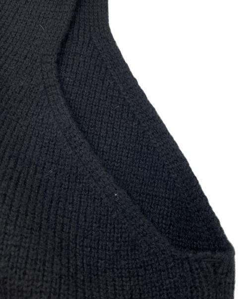 CFCL（シーエフシーエル）CFCL (シーエフシーエル) ノースリーブニットワンピース ブラック サイズ:1の古着・服飾アイテム