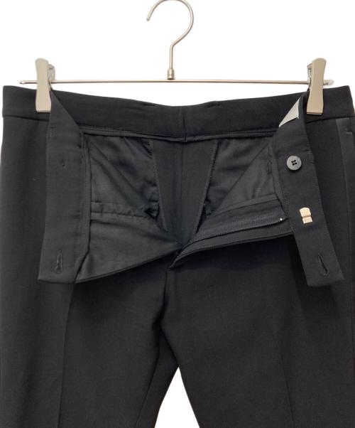 DIOR HOMME（ディオール オム）DIOR HOMME (ディオール オム) サイドラインスラックス ブラック サイズ:46の古着・服飾アイテム