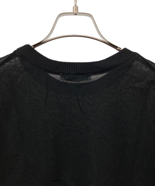 JOURNAL STANDARD relume（ジャーナルスタンダード レリューム）JOURNAL STANDARD relume (ジャーナルスタンダード レリューム) サマーニットプルオーバー ブラック サイズ:Fの古着・服飾アイテム
