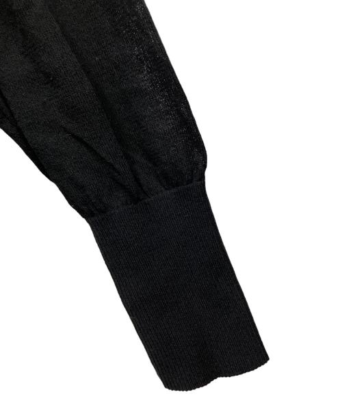 JOURNAL STANDARD relume（ジャーナルスタンダード レリューム）JOURNAL STANDARD relume (ジャーナルスタンダード レリューム) サマーニットプルオーバー ブラック サイズ:Fの古着・服飾アイテム