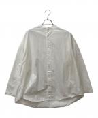 Veritecoeurヴェリテクール）の古着「スタンドカラーシャツ」｜ホワイト