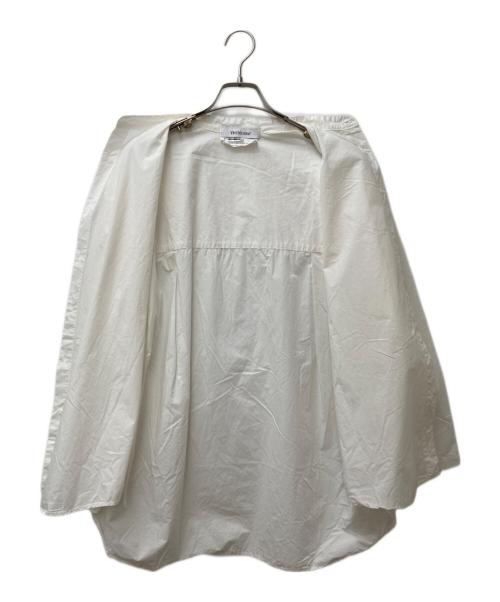 Veritecoeur（ヴェリテクール）Veritecoeur (ヴェリテクール) スタンドカラーシャツ ホワイト サイズ:1の古着・服飾アイテム