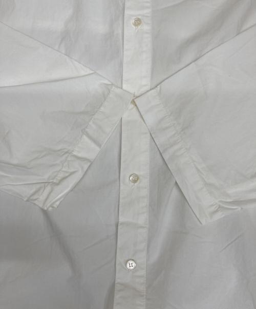 Veritecoeur（ヴェリテクール）Veritecoeur (ヴェリテクール) スタンドカラーシャツ ホワイト サイズ:1の古着・服飾アイテム