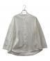 Veritecoeur（ヴェリテクール）の古着「スタンドカラーシャツ」｜ホワイト
