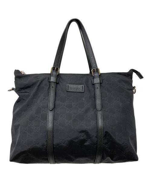 GUCCI（グッチ）GUCCI (グッチ) トートバッグ ブラックの古着・服飾アイテム