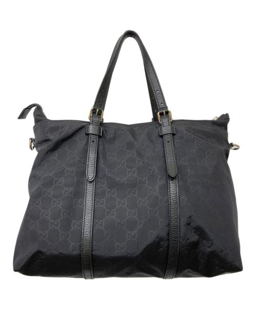 GUCCI（グッチ）GUCCI (グッチ) トートバッグ ブラックの古着・服飾アイテム
