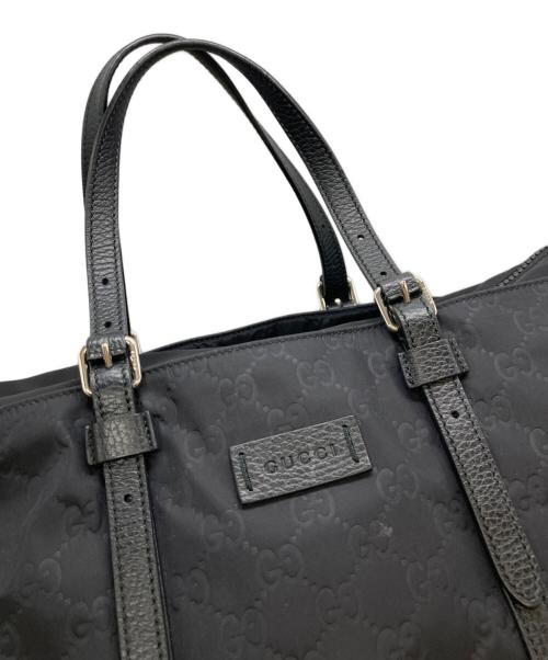GUCCI（グッチ）GUCCI (グッチ) トートバッグ ブラックの古着・服飾アイテム