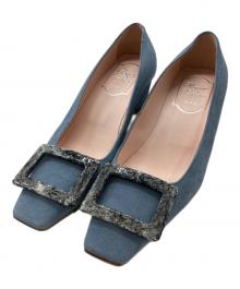 Roger Vivier（ロジェ ヴィヴィエ）の古着「パンプス」｜ブルー